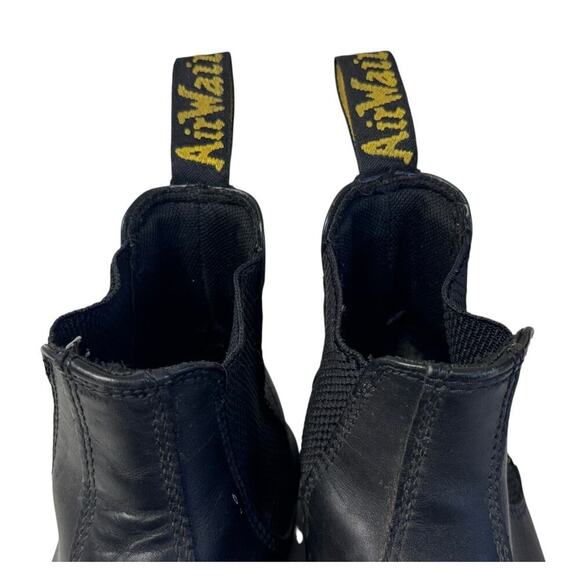 DR MARTEN’S Ambassador Black Leather Chelsea Combat Boots Men’s 8 Women’s 9 main image 9